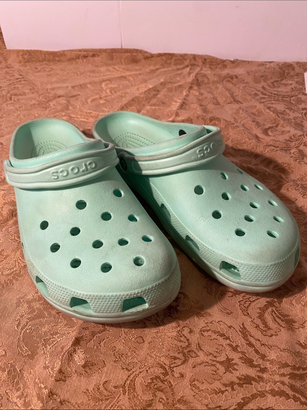 CROCS Classic Clog in Mint (Light Green)